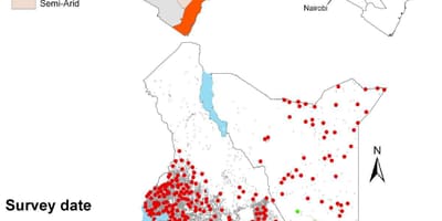كينيا المدرسة المسح ورسم الخرائط